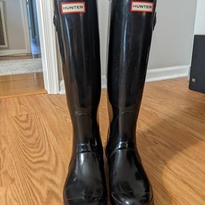 Original Tall Black Hunter Boots